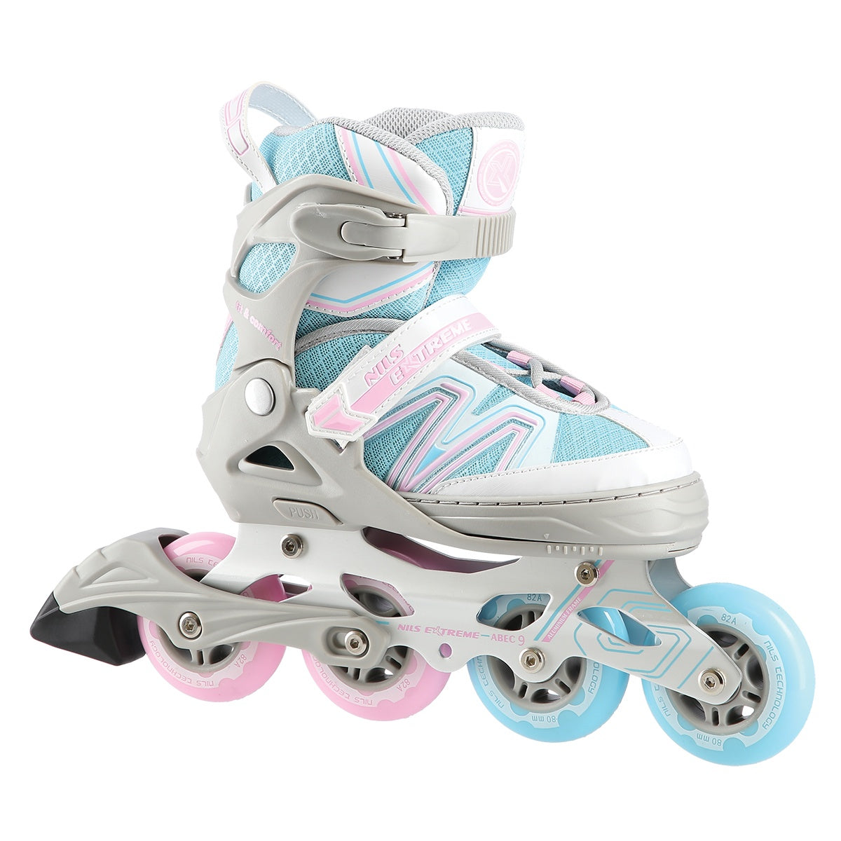 Blue-Grey Inline Skates, Size L