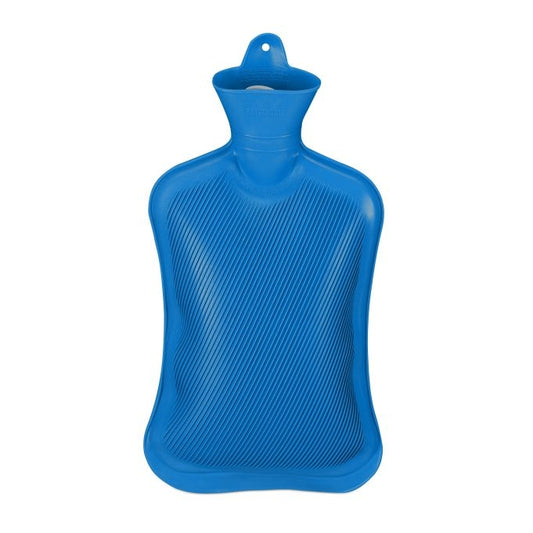 Blue Hot Water Bottle 2L