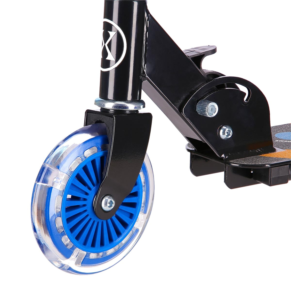 Blue Kick Scooter, Foldable, Lightweight Design