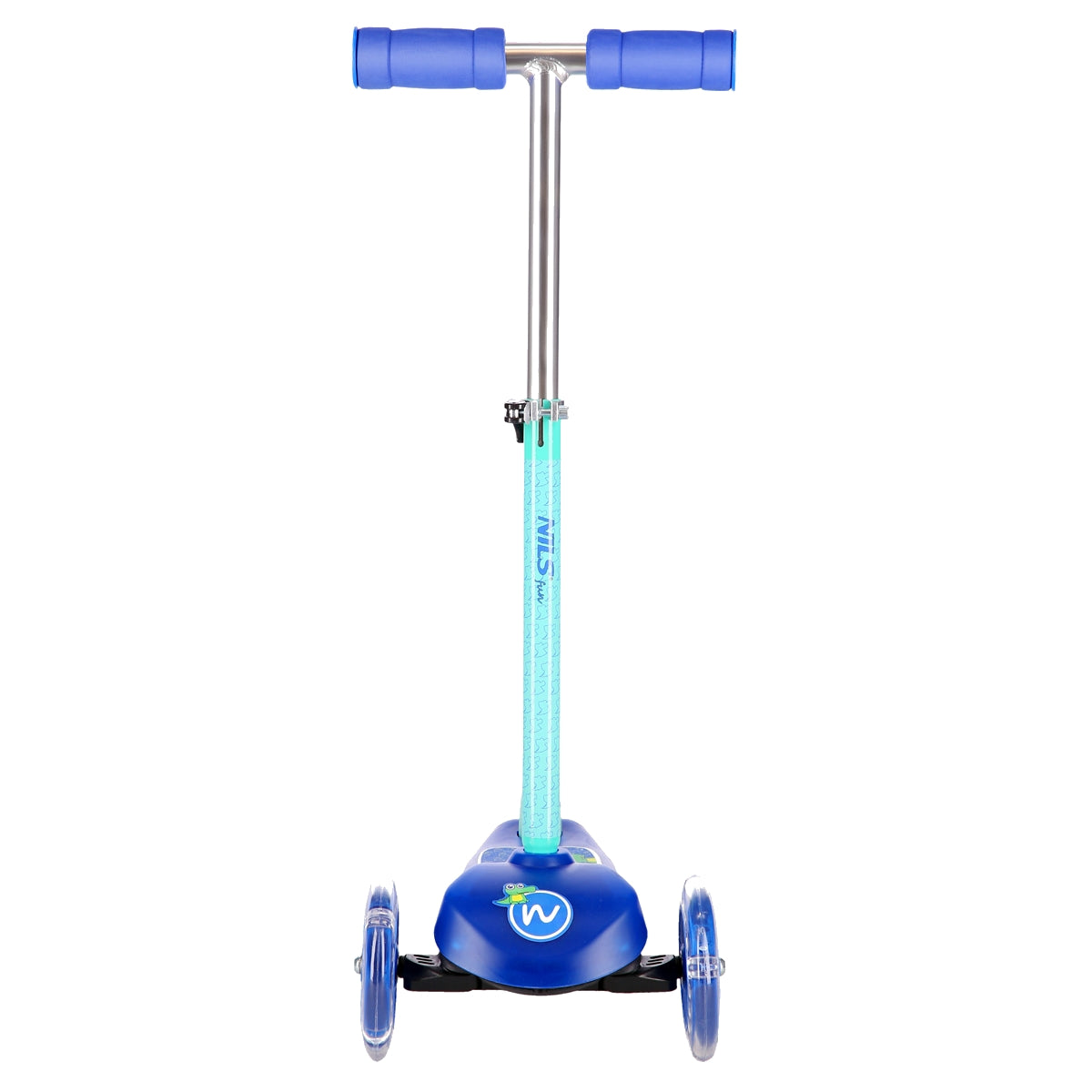 Blue Kids Scooter, Foldable, Lightweight Design