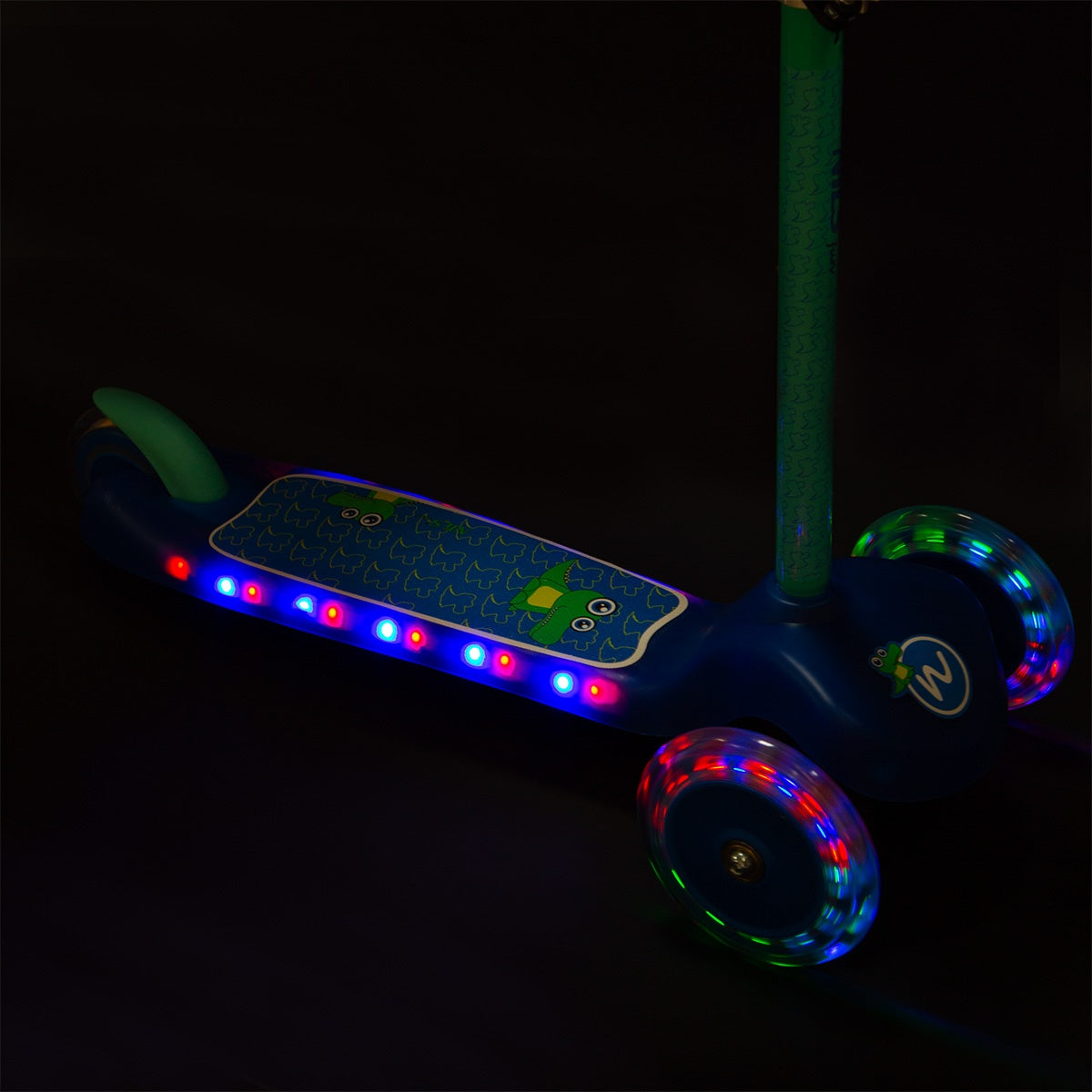 Blue Kids Scooter, Foldable, Lightweight Design