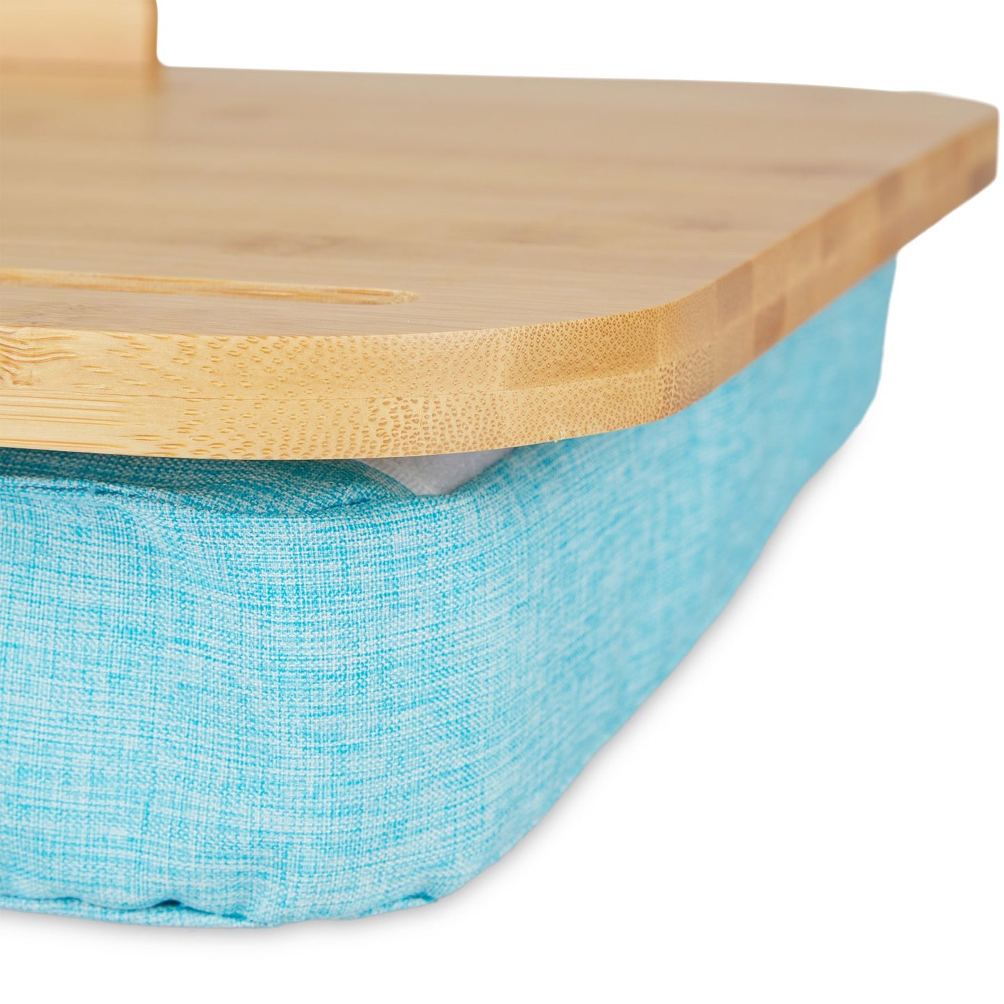 Blue Lapdesk with bamboo tray