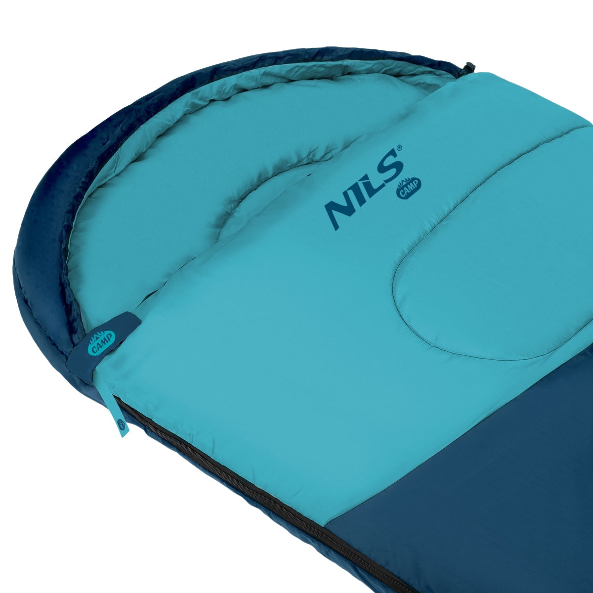 Blue Light Sleeping Bag, Size L, Camping Gear