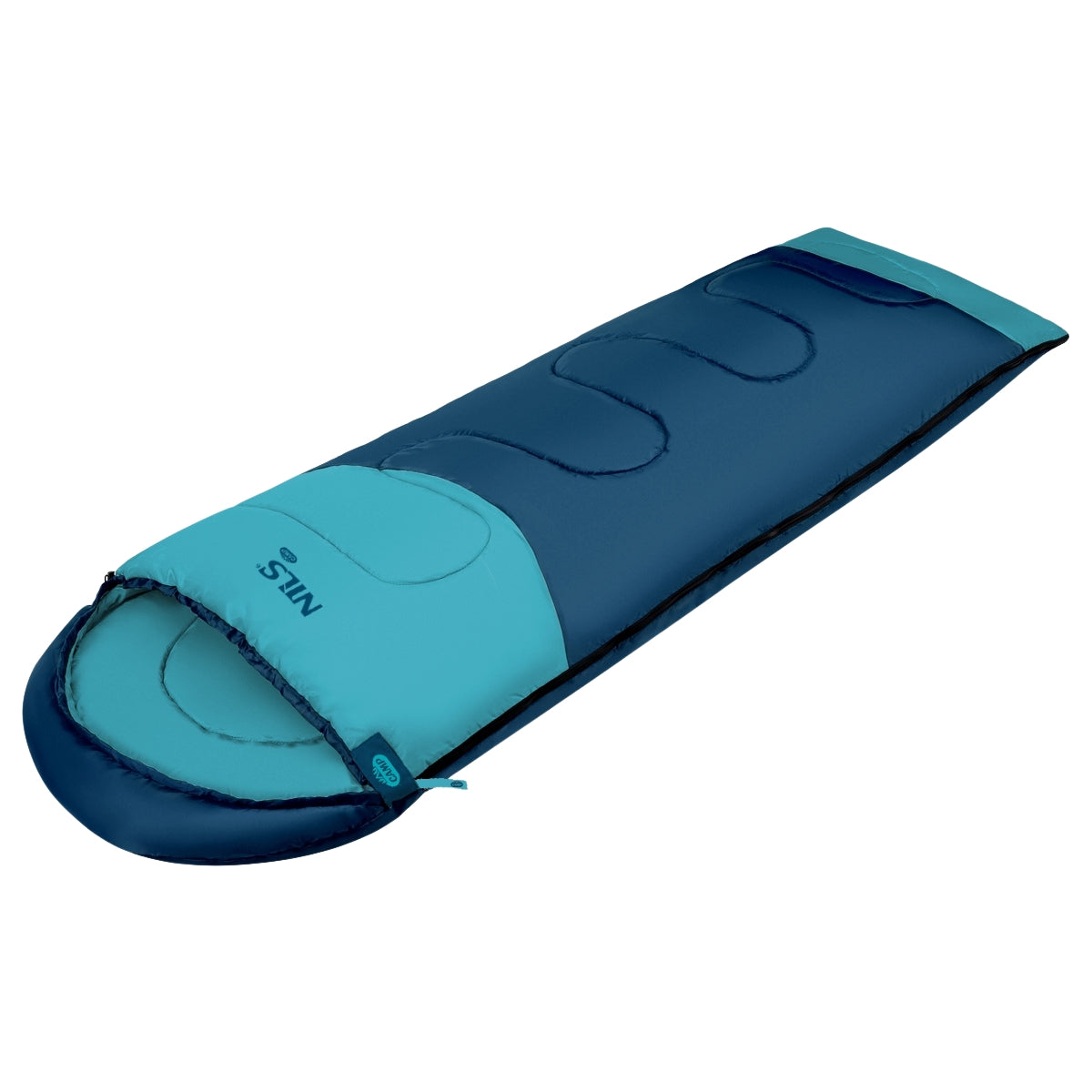 Blue Light Sleeping Bag, Size L, Camping Gear