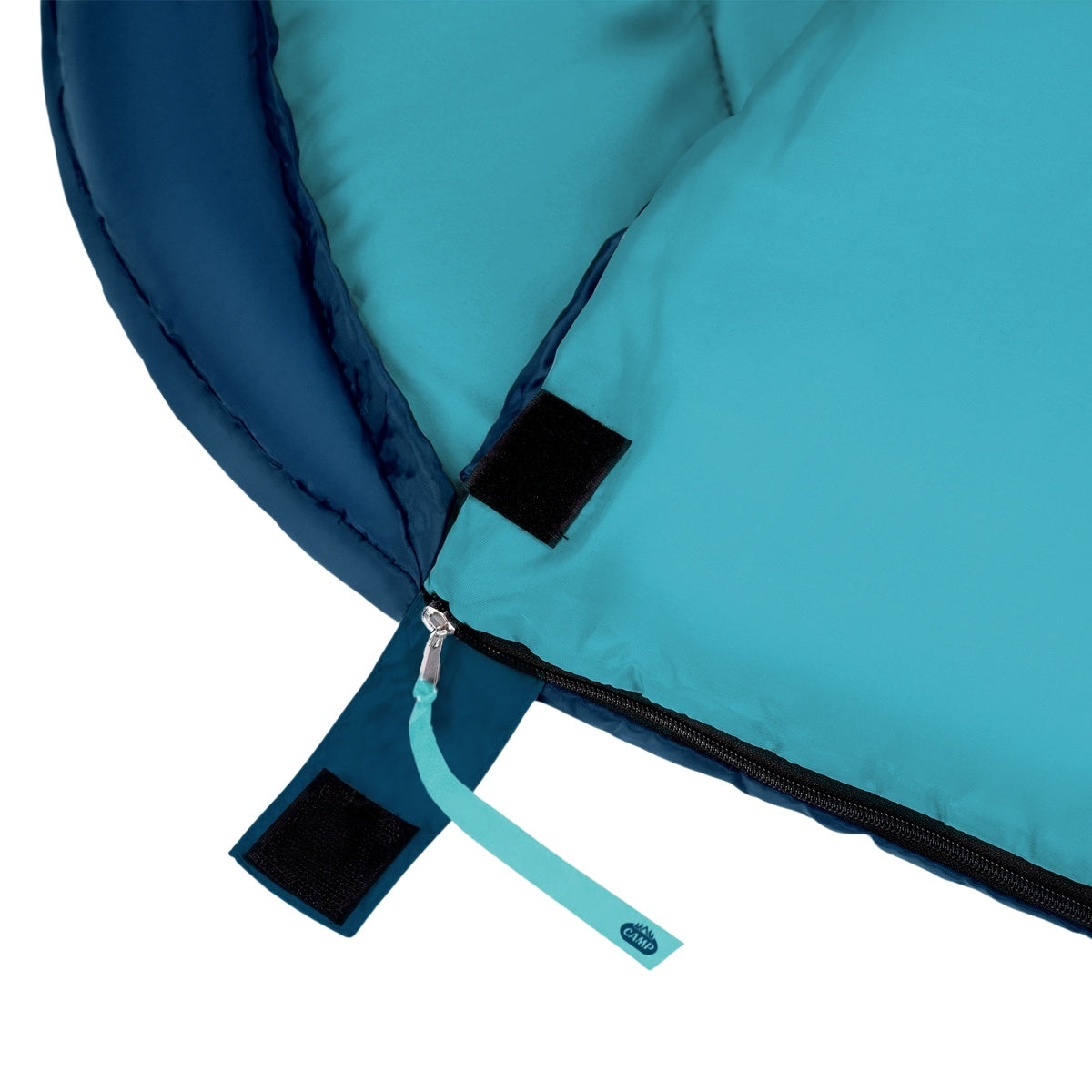 Blue Light Sleeping Bag, Size L, Camping Gear