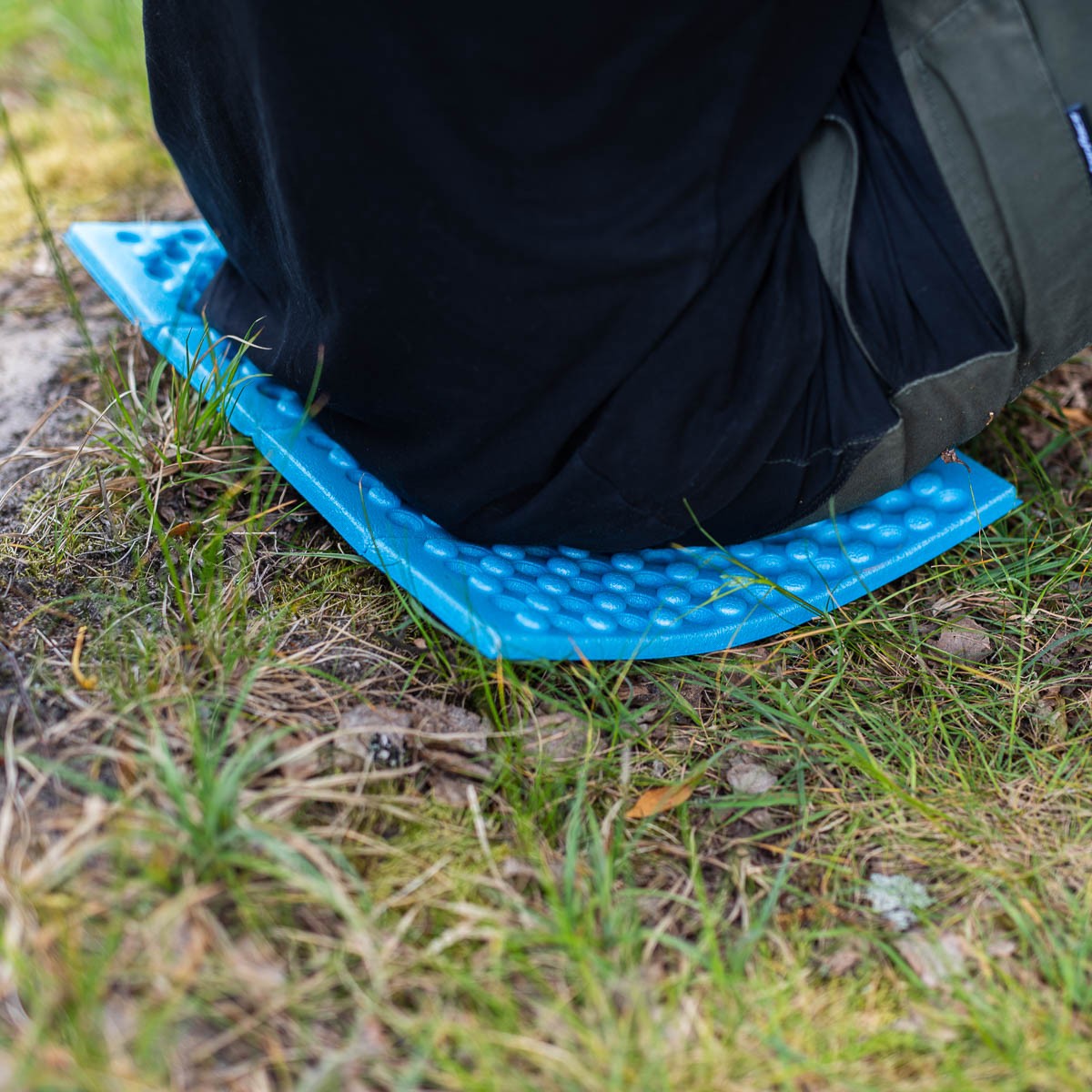 Blue Mini Folding Mat, Compact and Portable Design
