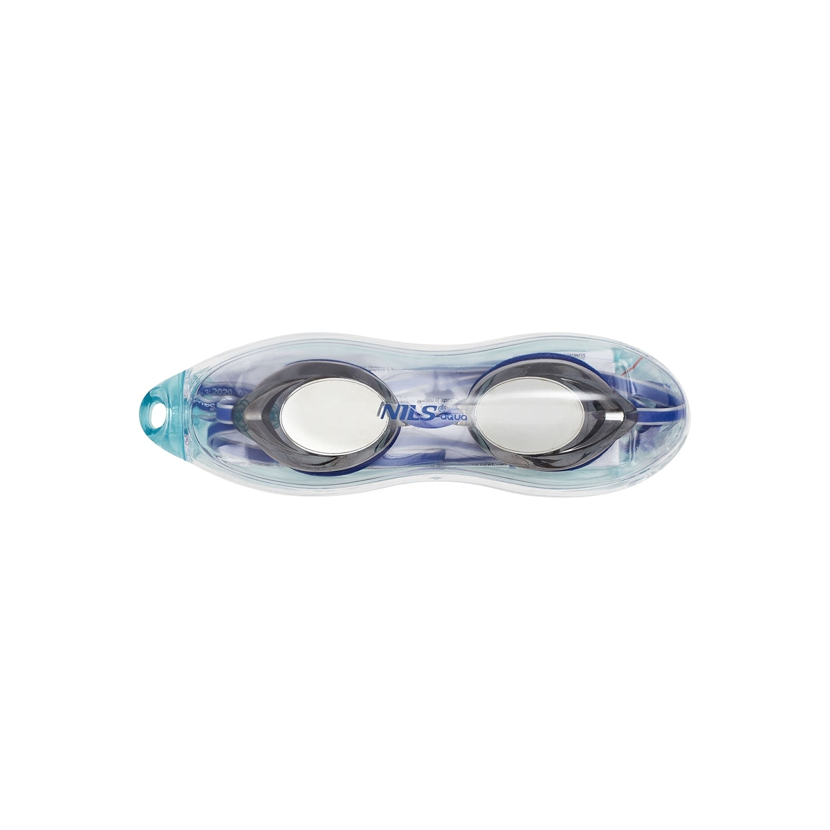 Blue Racing Swimming Goggles, Anti-Fog, UV Protection