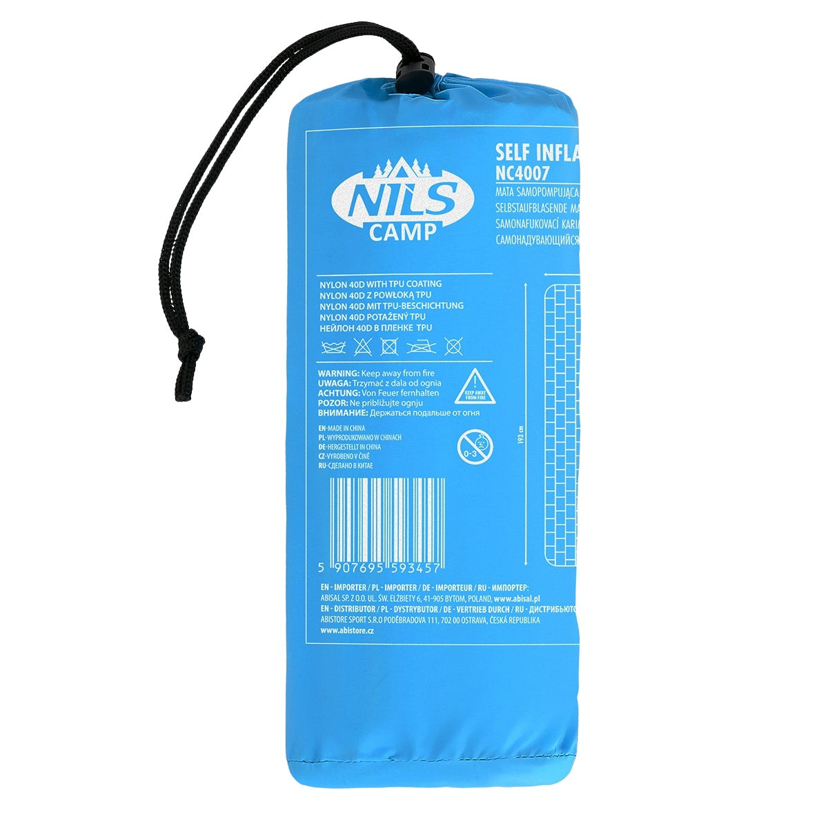 Blue Tourist Mat, Lightweight, Portable, Nils Camp