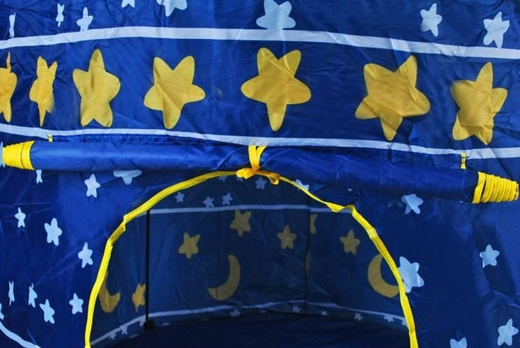 Blue children's tent