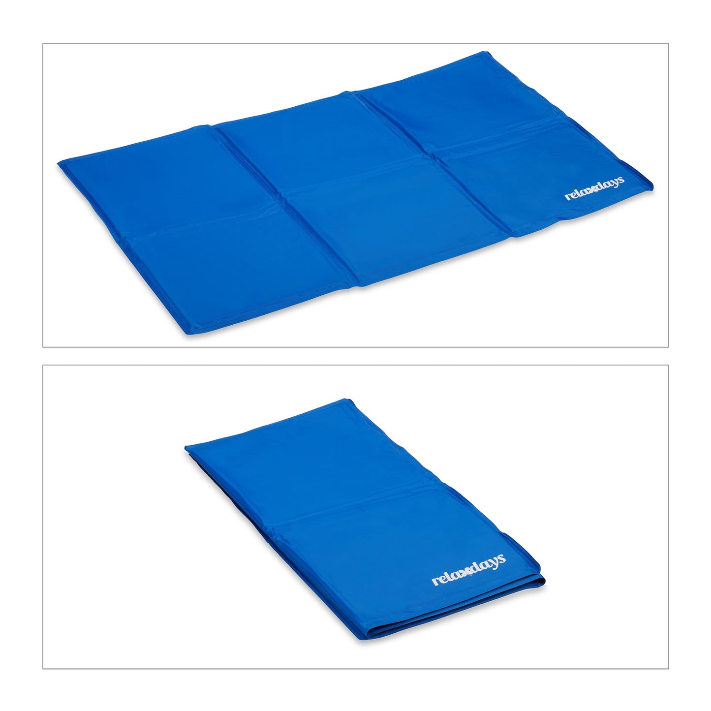 Blue cooling mat for dogs