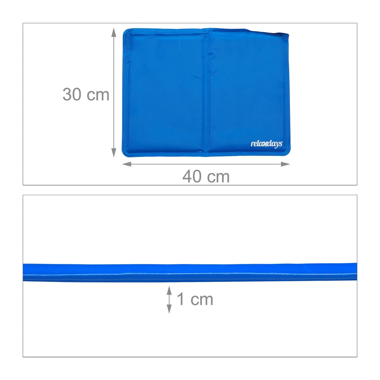 Blue cooling mat for dogs