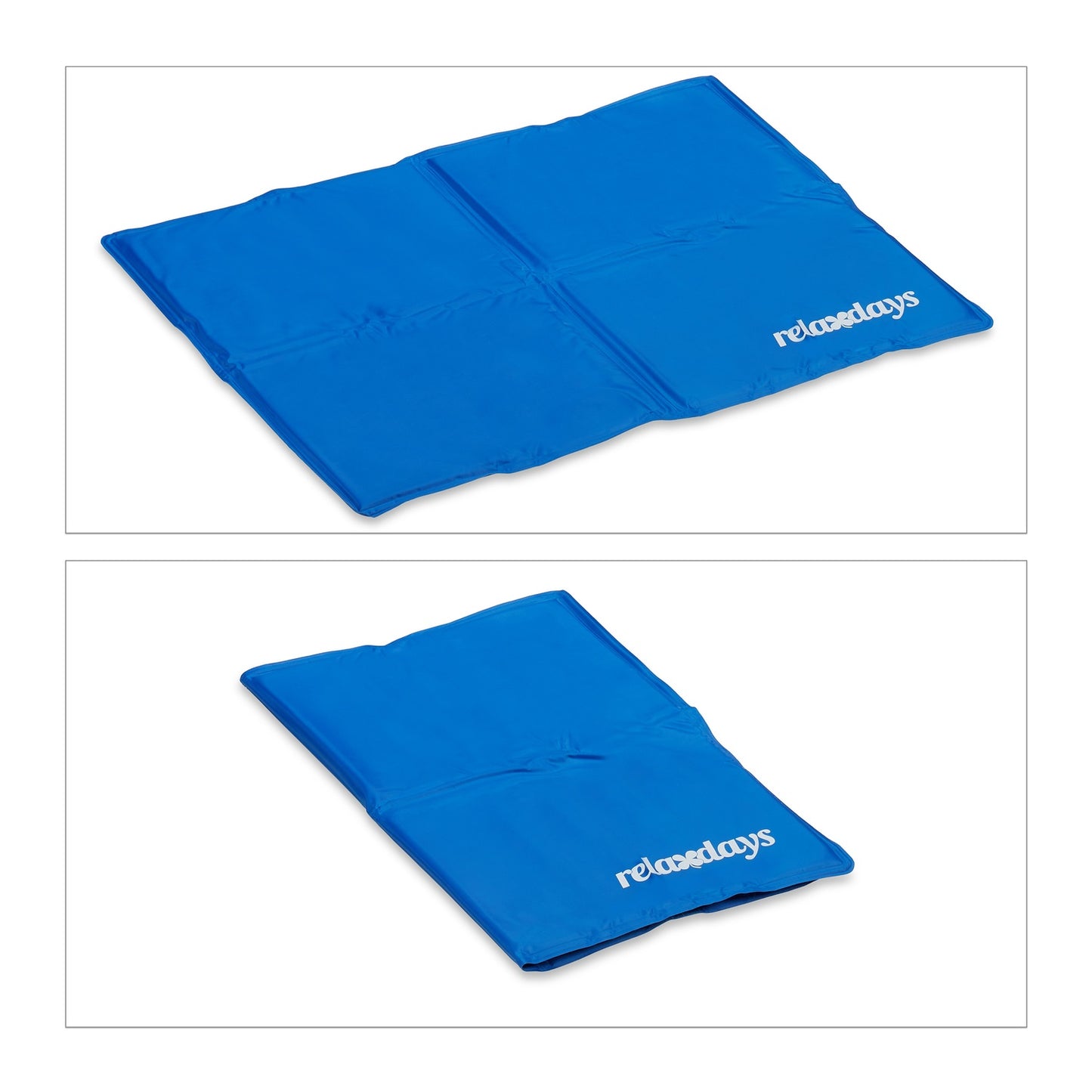 Blue cooling mat for dogs