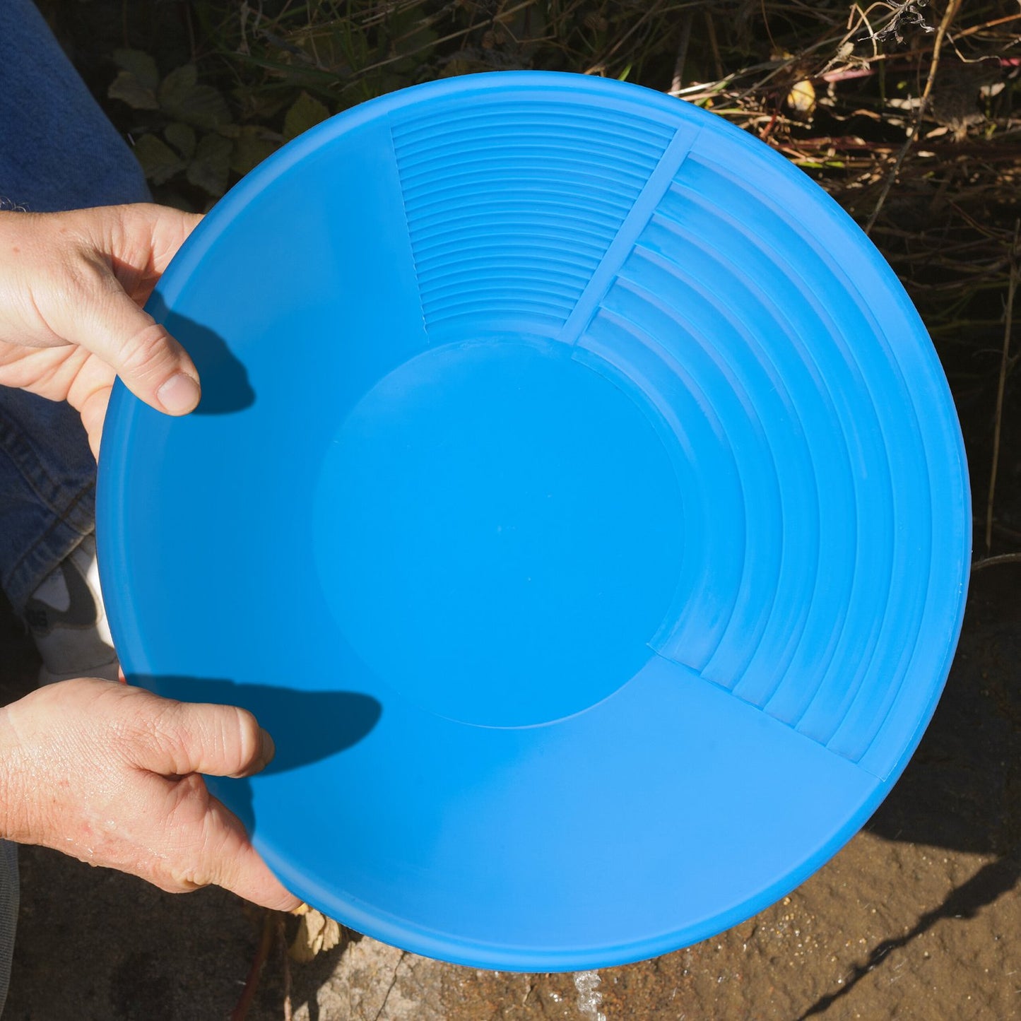 Blue gold catcher pan, 2-pack