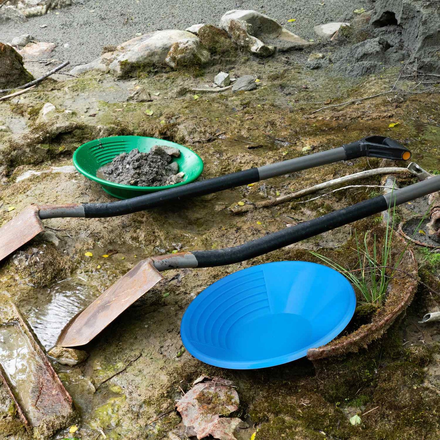 Blue gold catcher pan, 2-pack