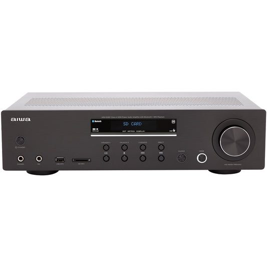 Bluetooth Amplifier, 2x60W RMS, Black