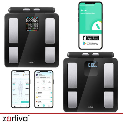 Bluetooth Analytical Bathroom Scale with BMI and Fat Measurement