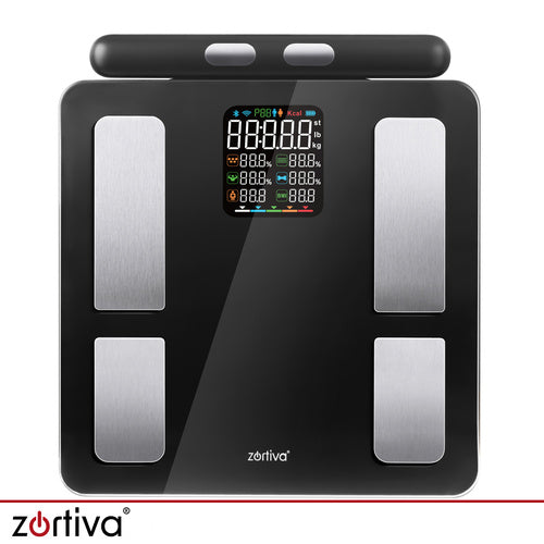 Bluetooth Analytical Bathroom Scale with BMI and Fat Measurement