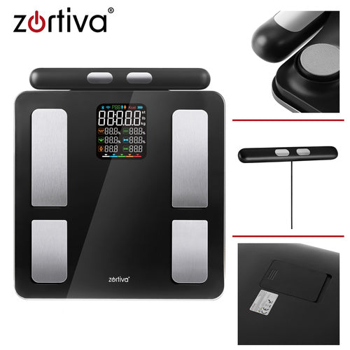 Bluetooth Analytical Bathroom Scale with BMI and Fat Measurement