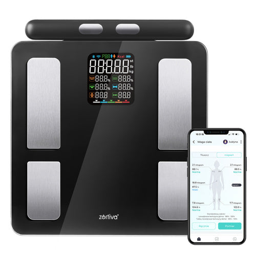 Bluetooth Analytical Bathroom Scale with BMI and Fat Measurement