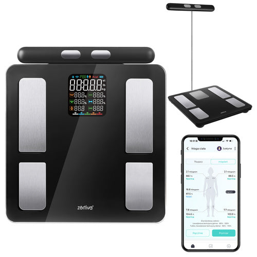 Bluetooth Analytical Bathroom Scale with BMI and Fat Measurement