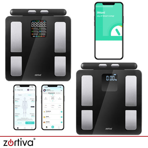 Bluetooth Analytical Bathroom Scale with BMI and Fat Measurement