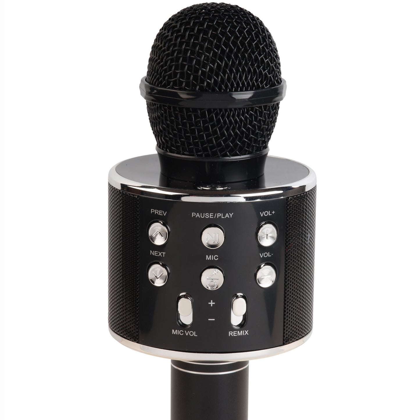 Bluetooth Karaoke Microphone with built-in speaker. Black