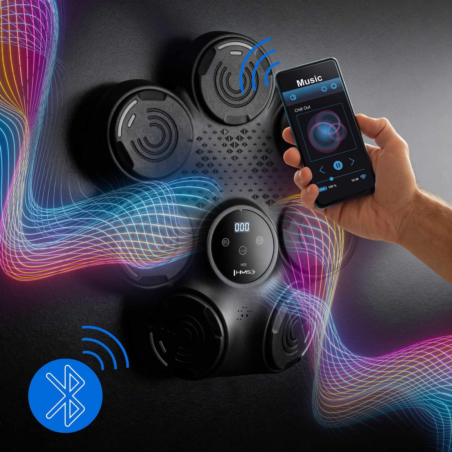 Bluetooth Music Boxing Machine with Gloves – 9 Programs