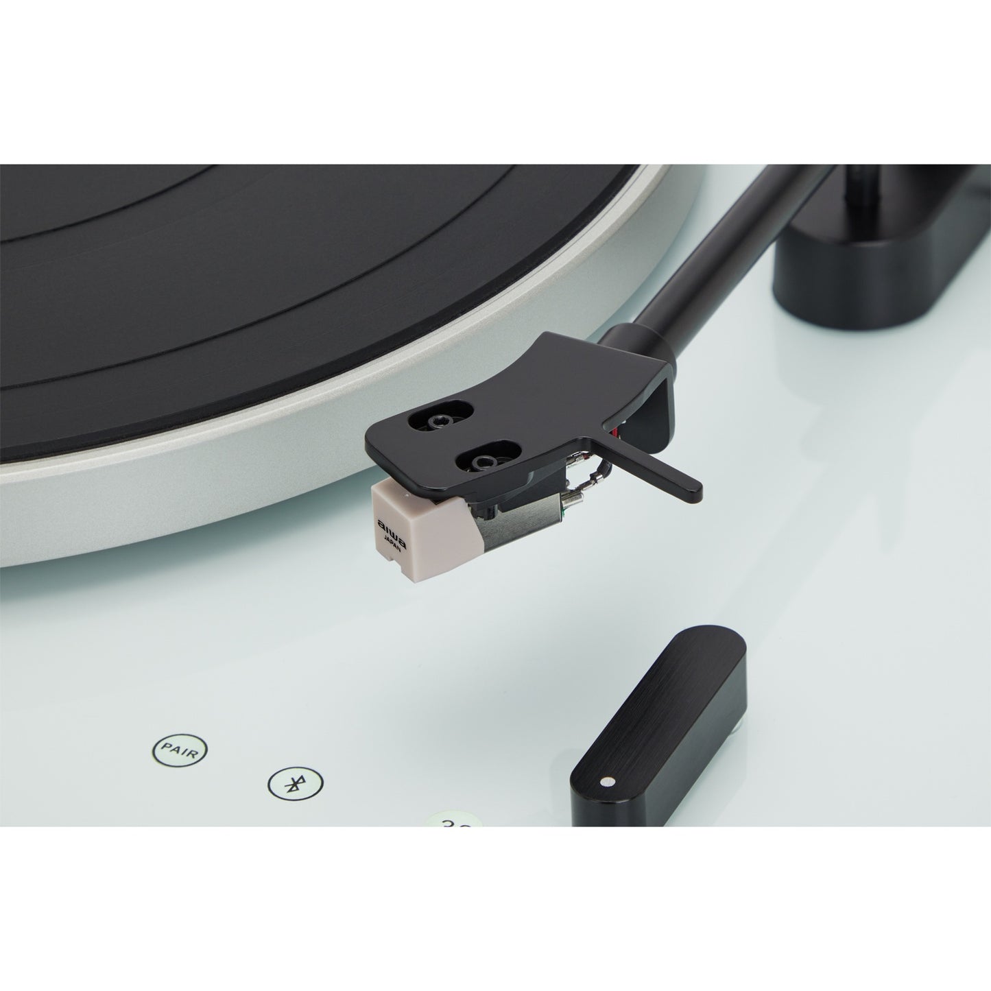 Bluetooth Turntable with USB Recording, 2 Speeds