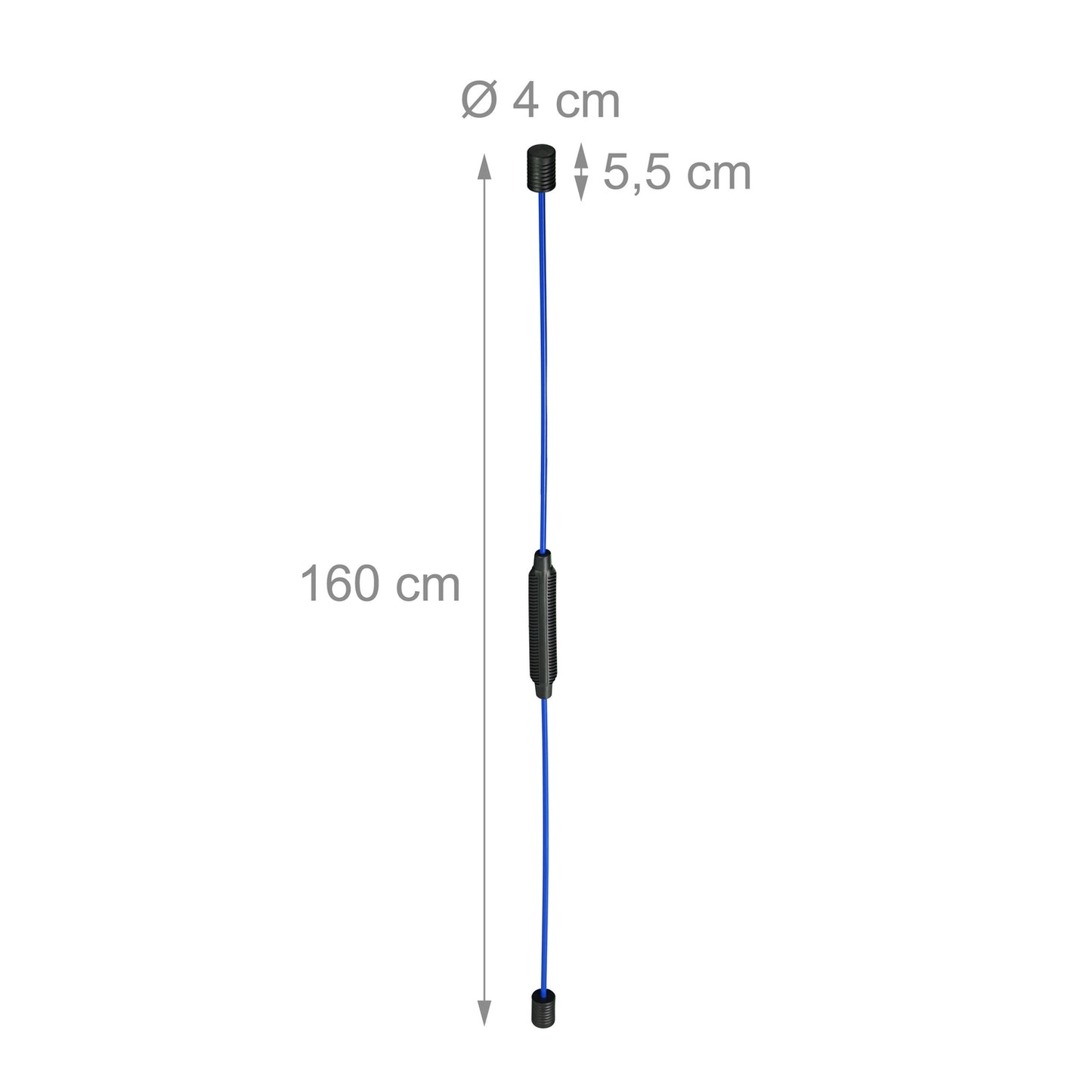 Blue vibration wand