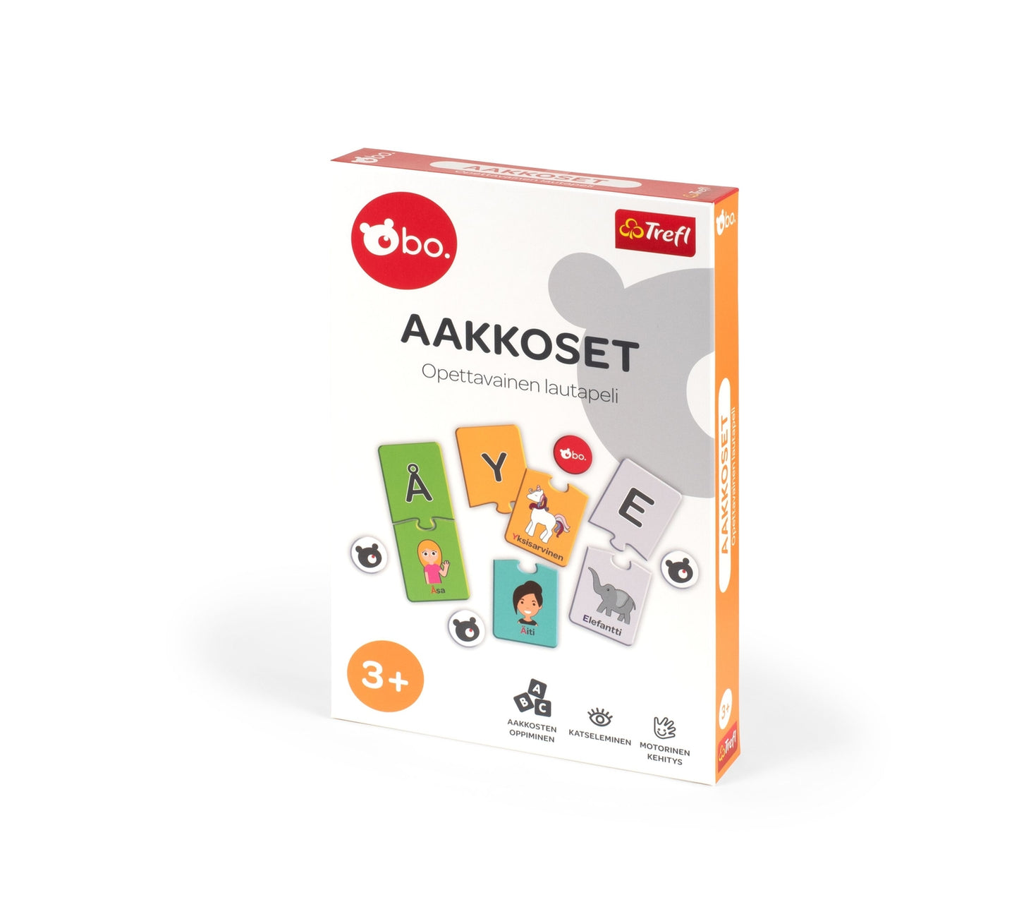 Bo. Educational Board Game "Alphabet" (In Finnish Lang.)