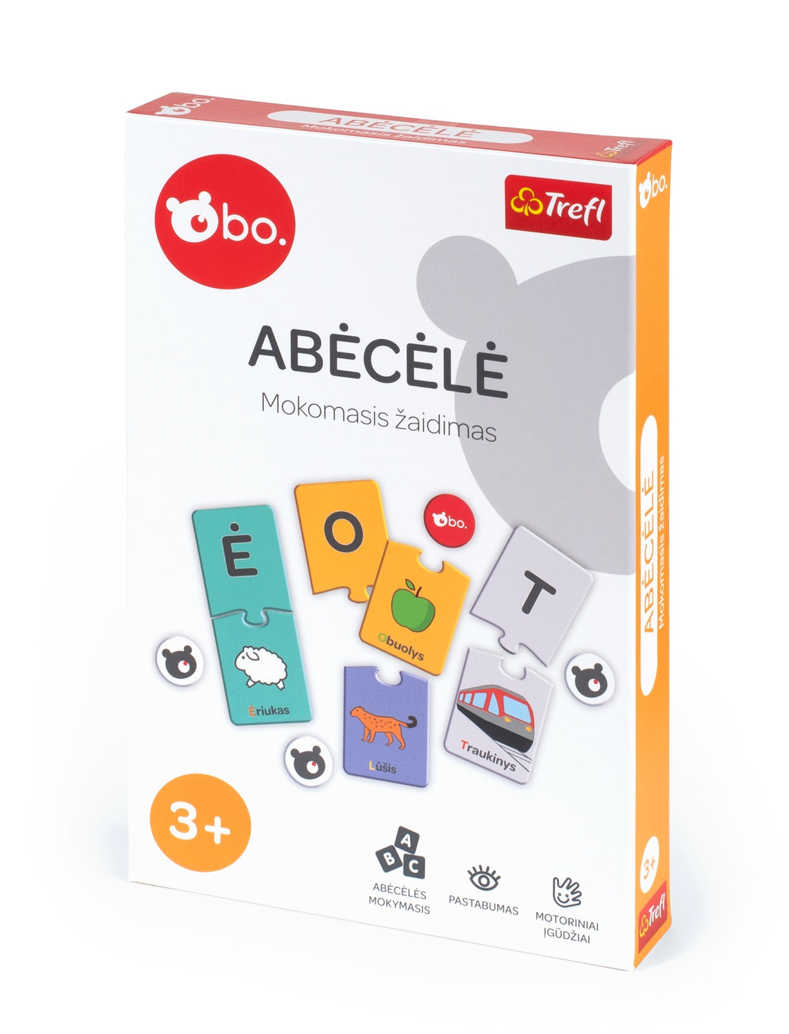Bo. Educational Board Game "Alphabet" (In Lithuanian Lang.)