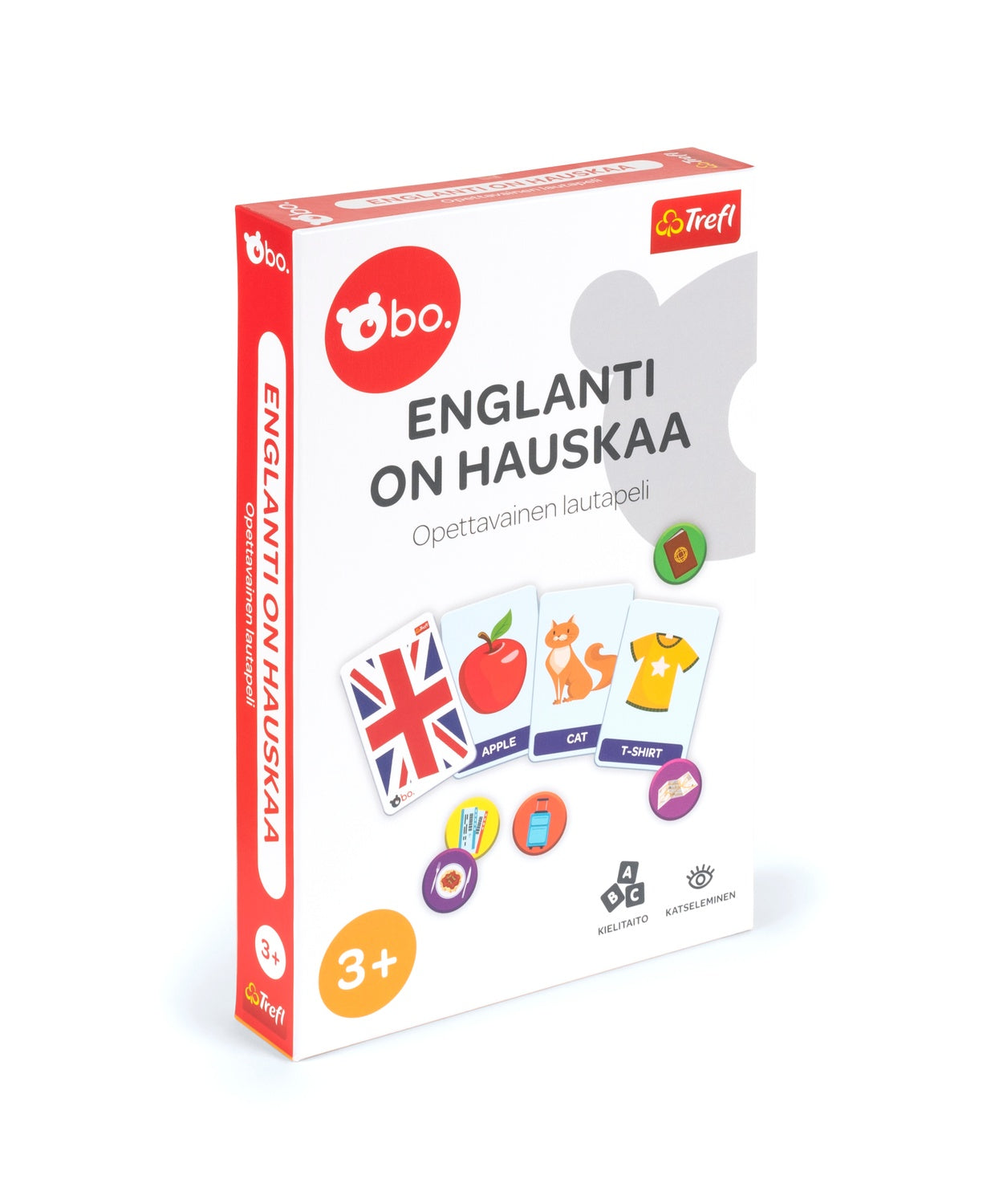 Bo. Educational Board Game "English Is Fun" (In Finnish Lang.)