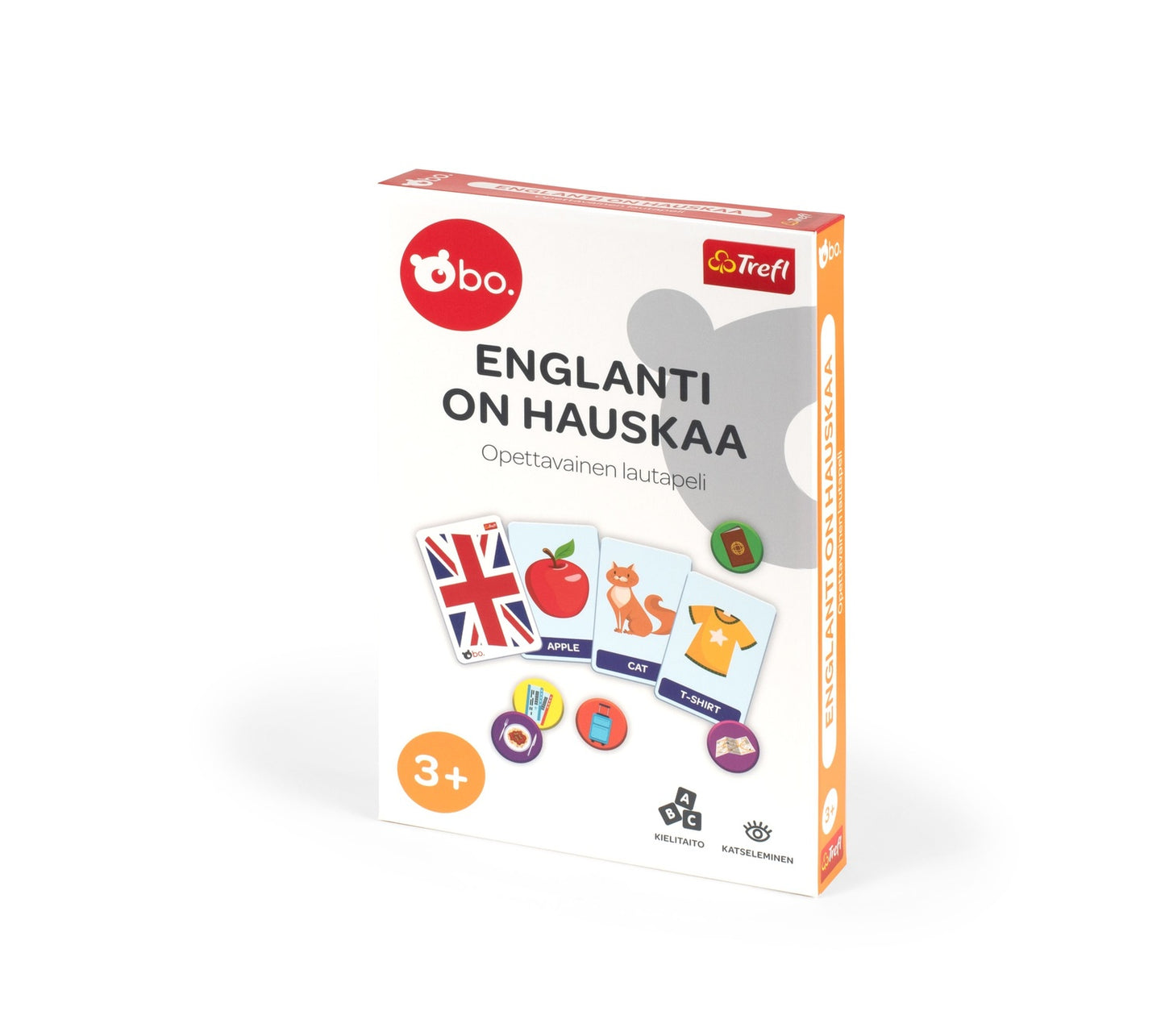 Bo. Educational Board Game "English Is Fun" (In Finnish Lang.)