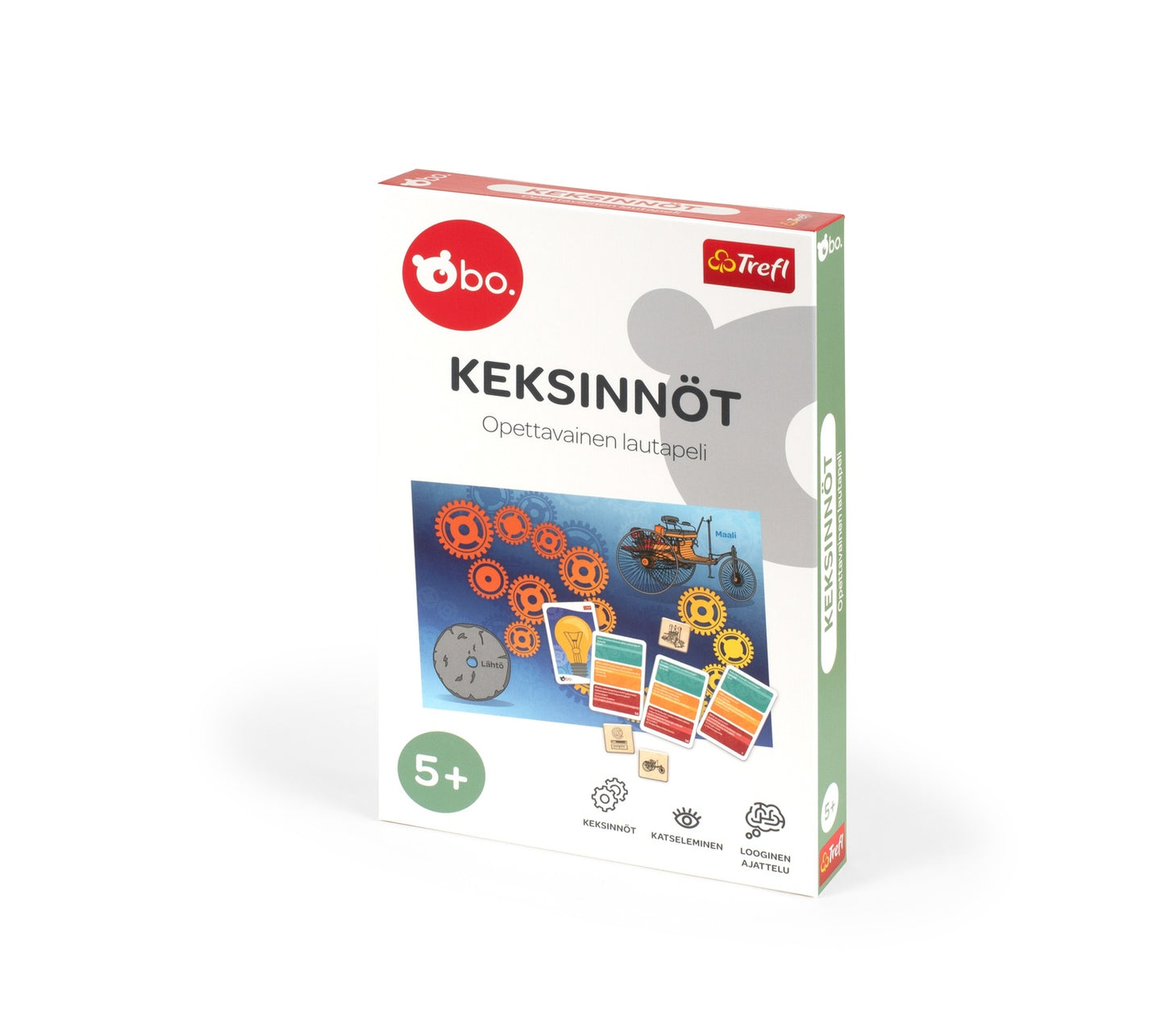 Bo. Educational Board Game "Inventions" (In Finnish Lang.)