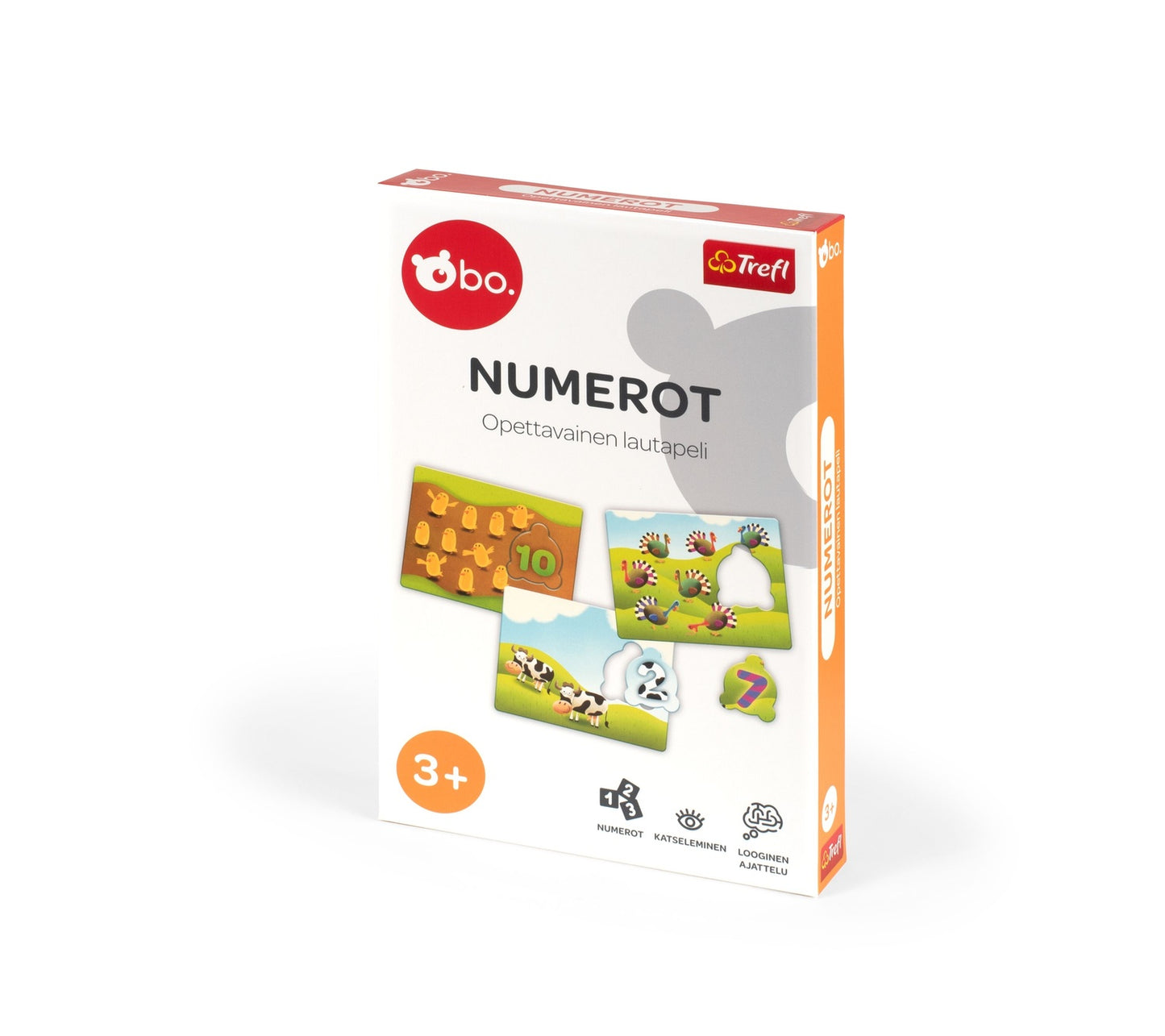 Bo. Educational Board Game "Numbers" (In Finnish Lang.)