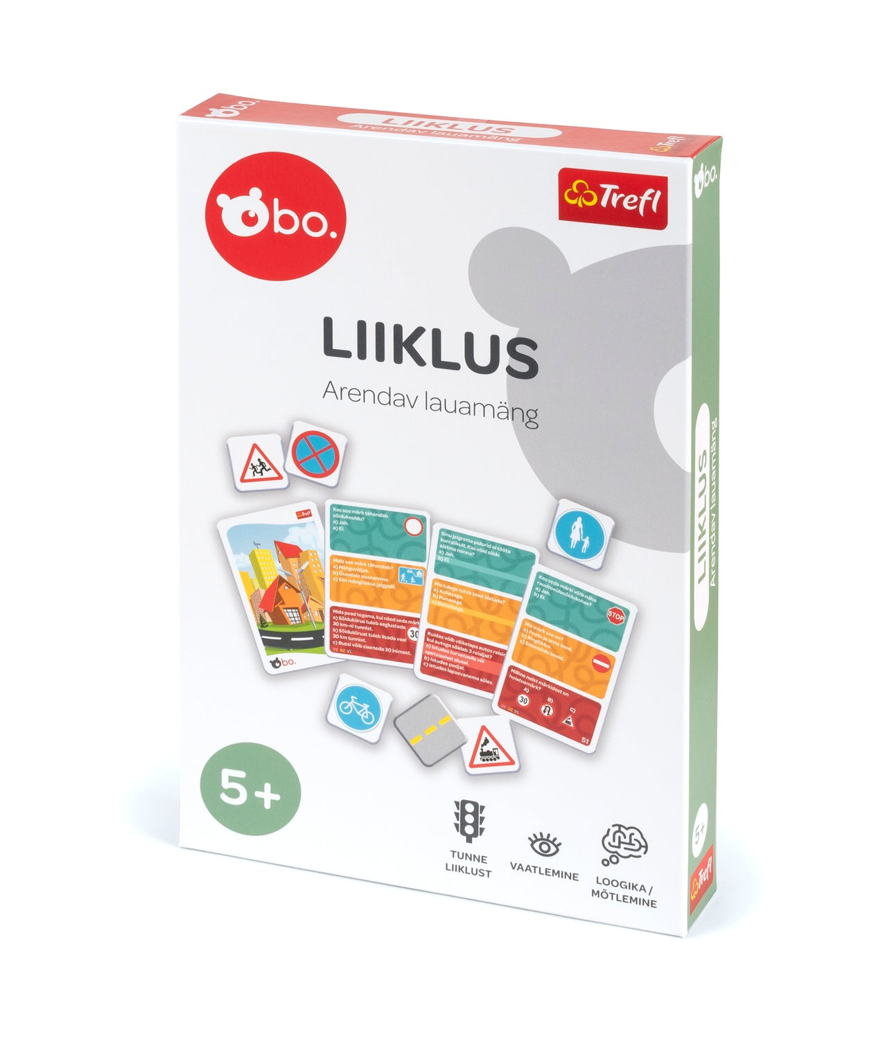 Bo. Educational Board Game "Road Traffic" (In Estonian Lang.)
