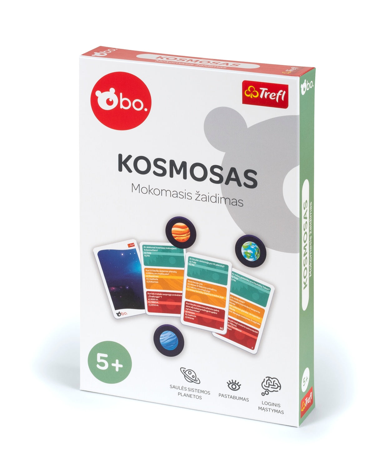 Bo. Educational Board Game "Space" (In Lithuanian Lang.)
