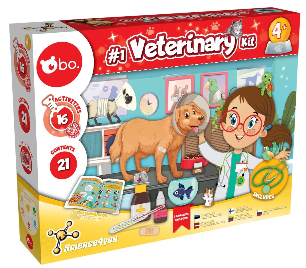 Bo. Educational Set "My First Veterinary Kit"