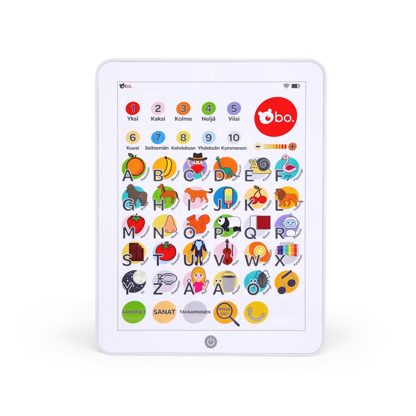 Bo. Educational Tablet (In Finnish Lang.)