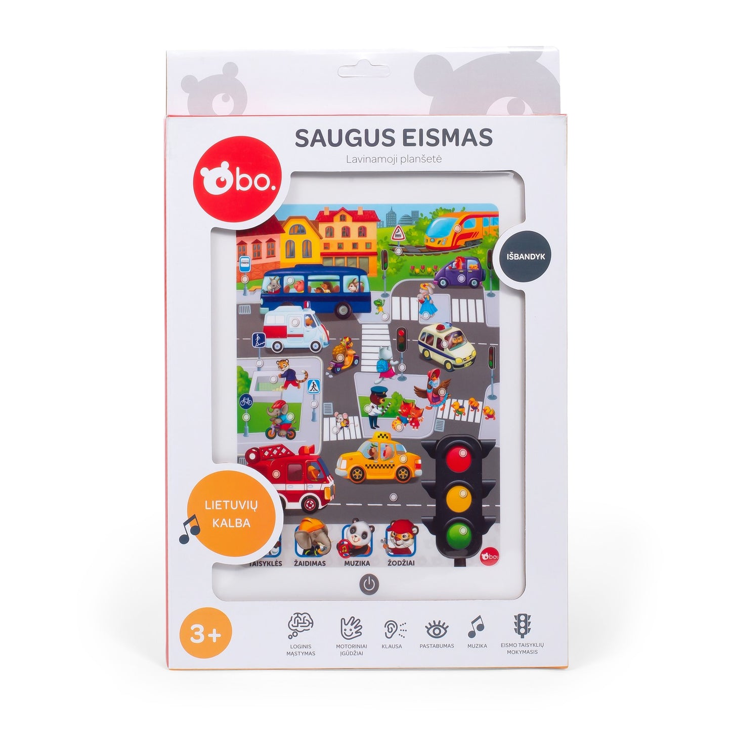 Bo. Educational Tablet "Traffic" (In Lithuanian Lang.)