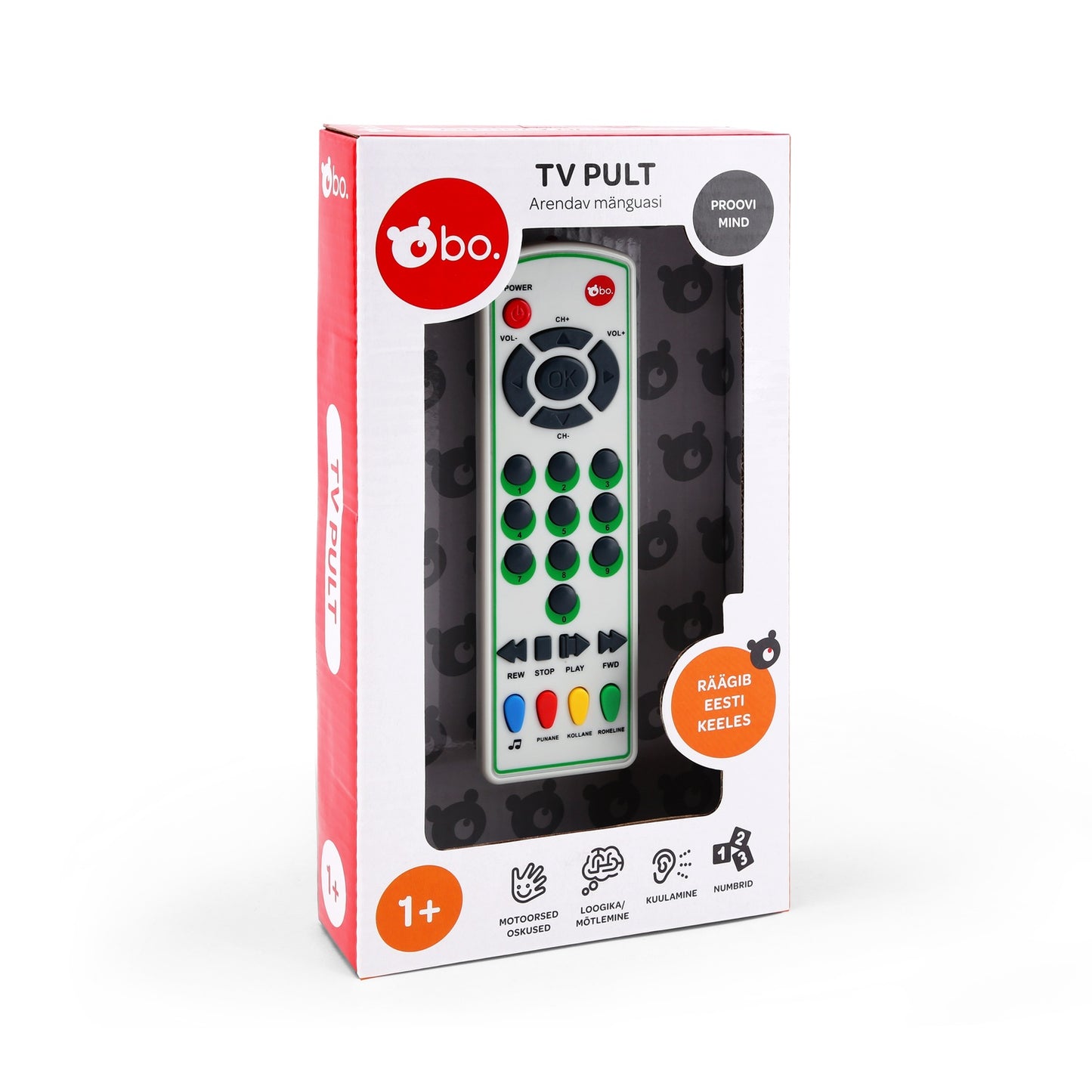 Bo. Educational Tv Remote (In Estonian Lang.)