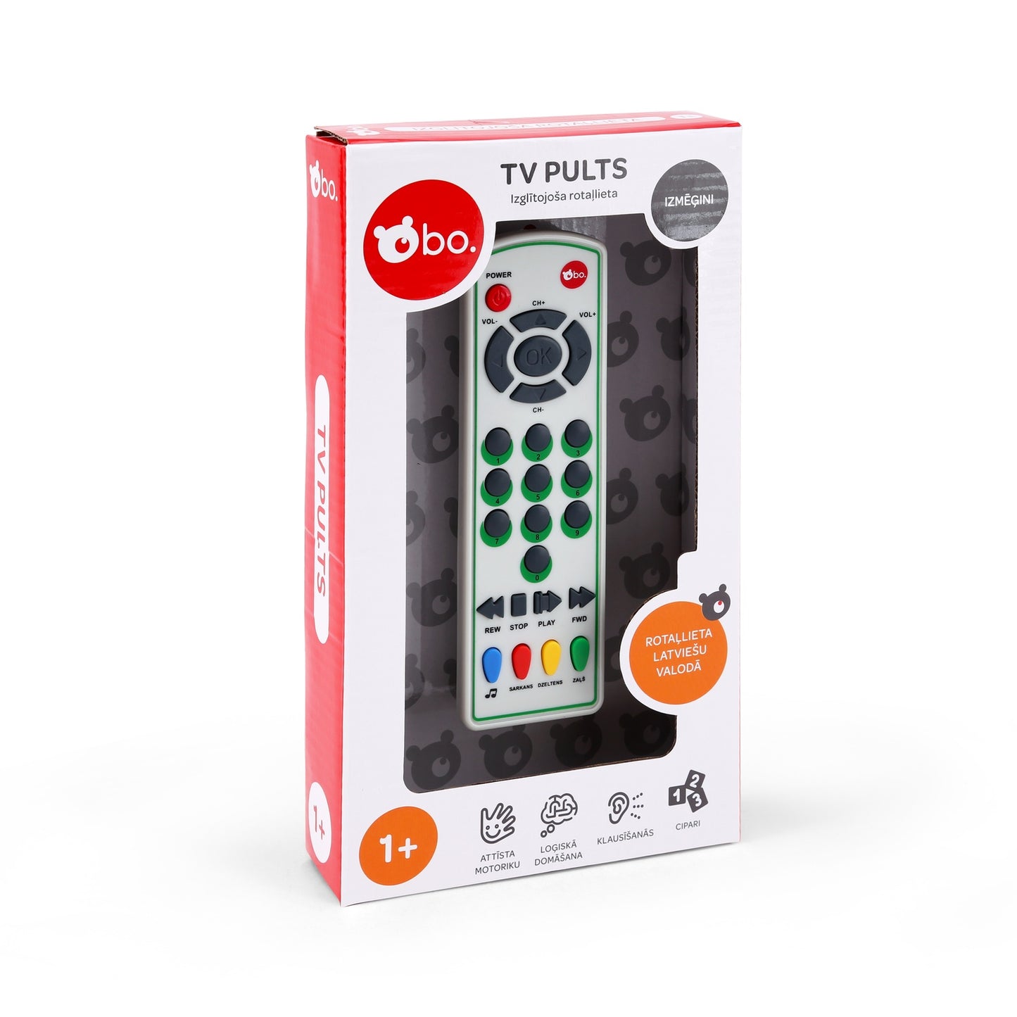 Bo. Educational Tv Remote (In Latvian Lang.)