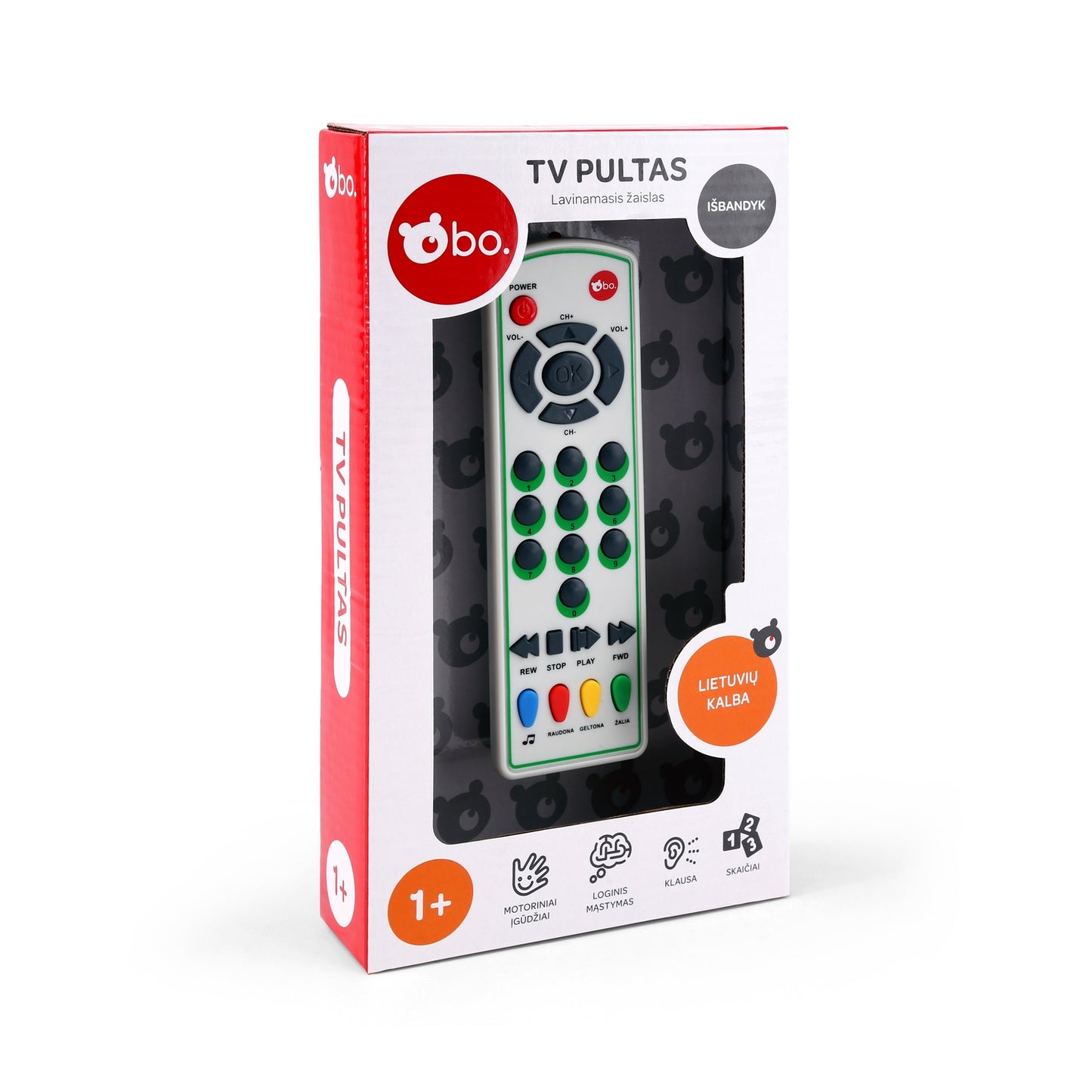Bo. Educational Tv Remote (In Lithuanian Lang.)