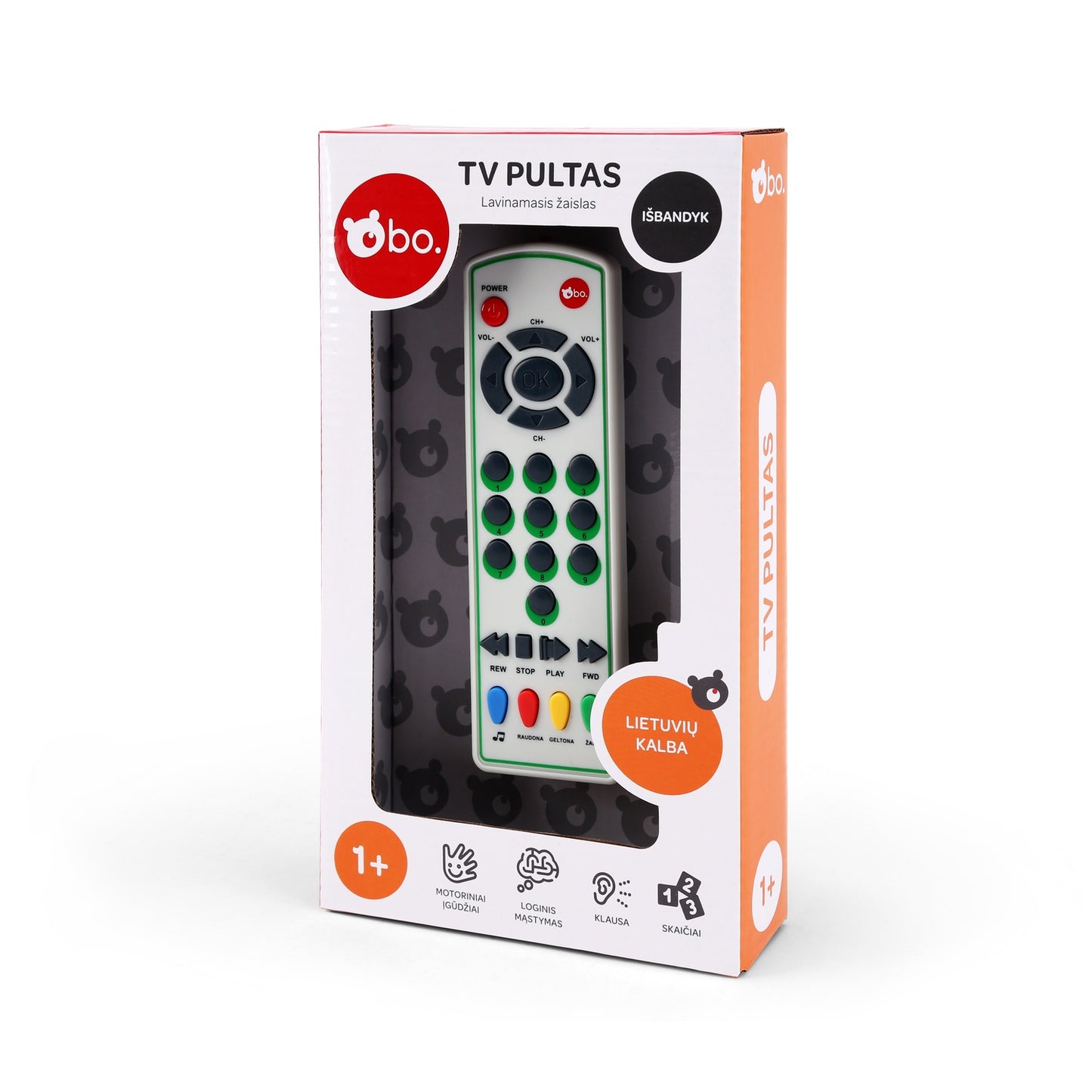 Bo. Educational Tv Remote (In Lithuanian Lang.)
