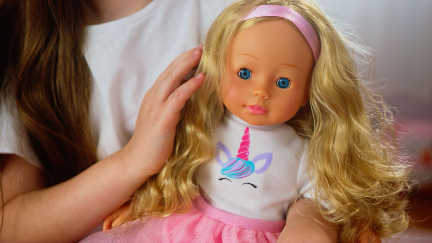 Bo. Interactive Doll "Emma" (Speaks Finnish Language), 40 Cm