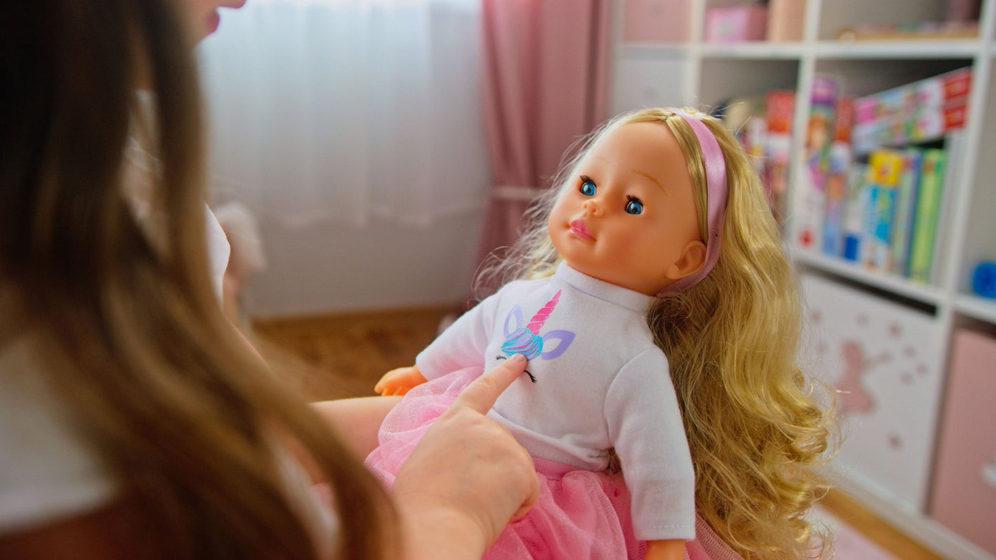 Bo. Interactive Doll "Urte" (Speaks Lithuanian Language), 40 Cm