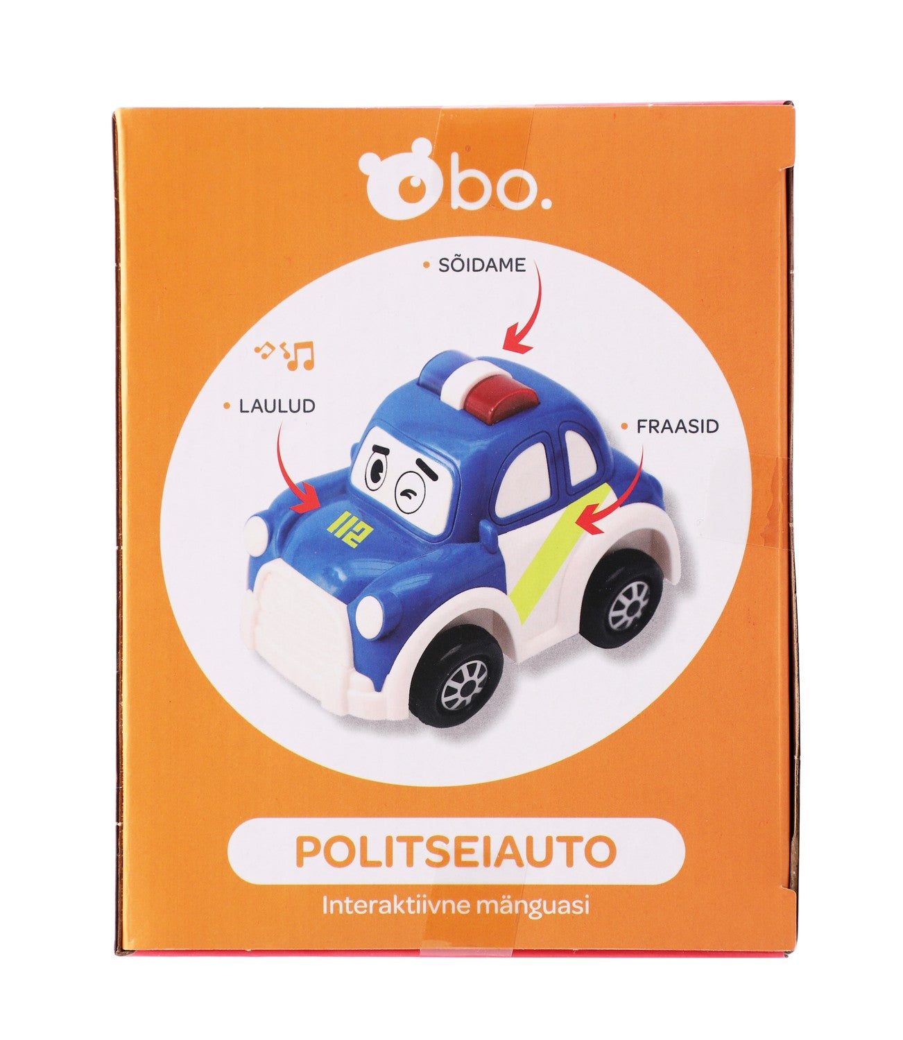 Bo. Interactive Police Car (In Estonian Lang.)