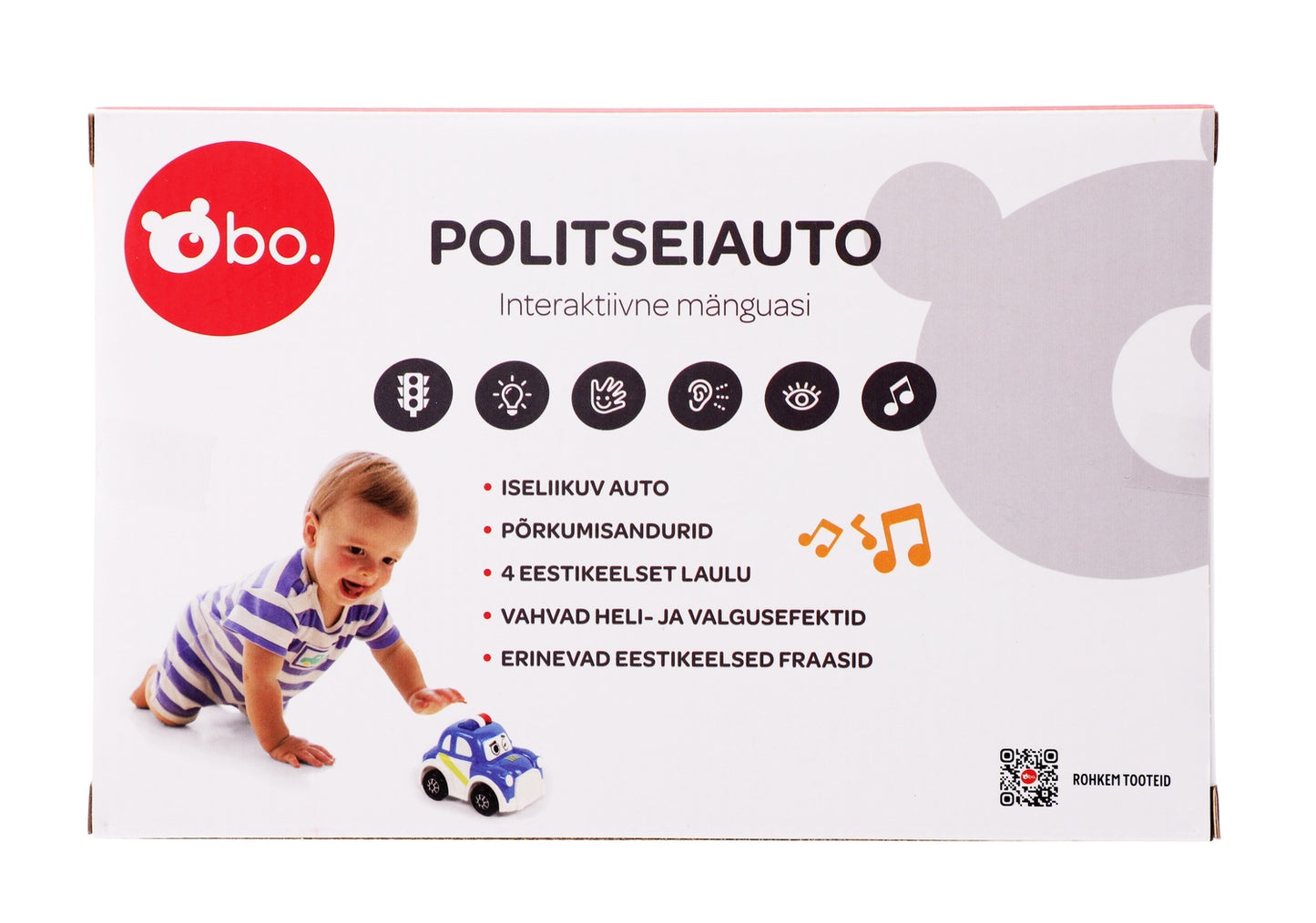 Bo. Interactive Police Car (In Estonian Lang.)