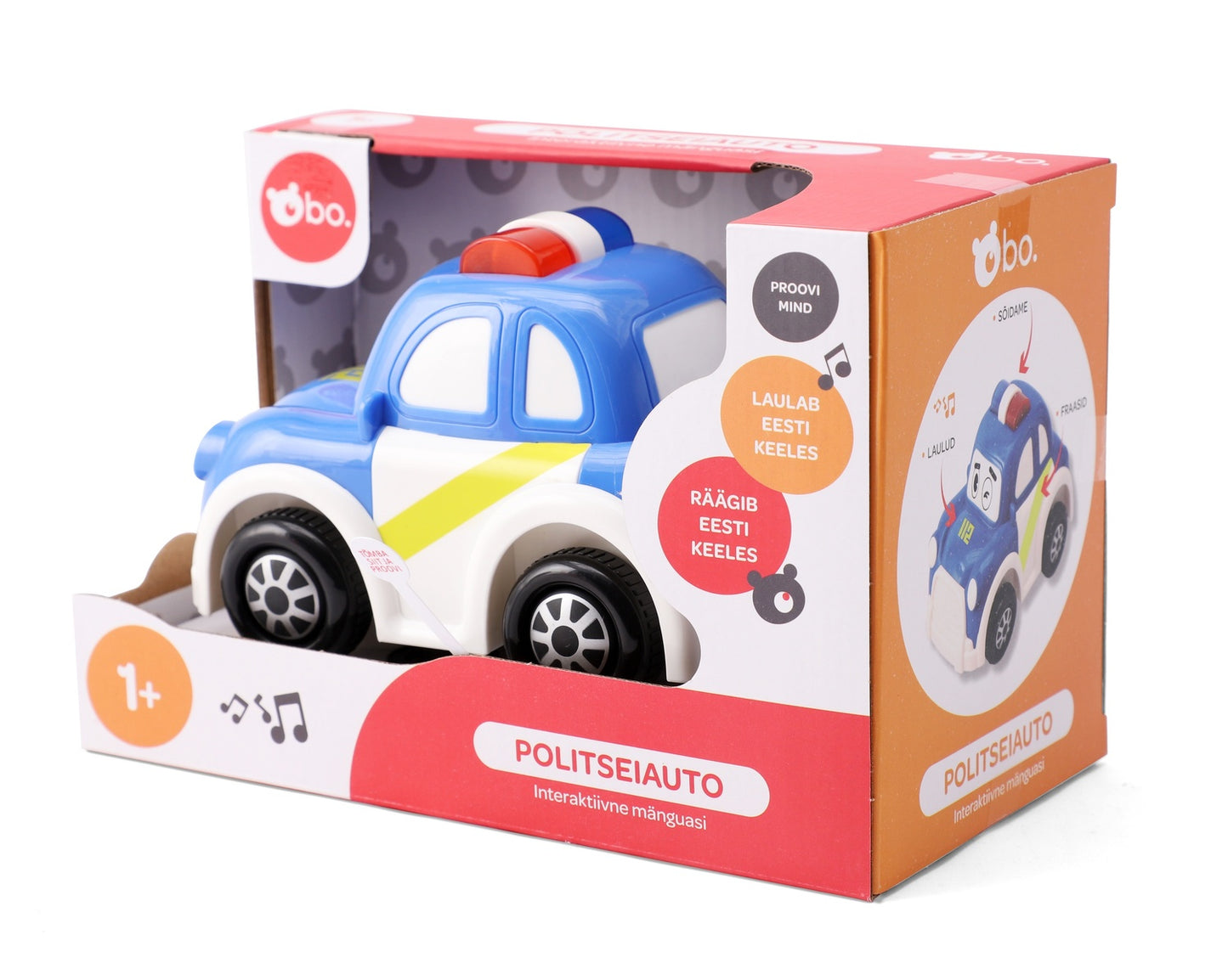 Bo. Interactive Police Car (In Estonian Lang.)
