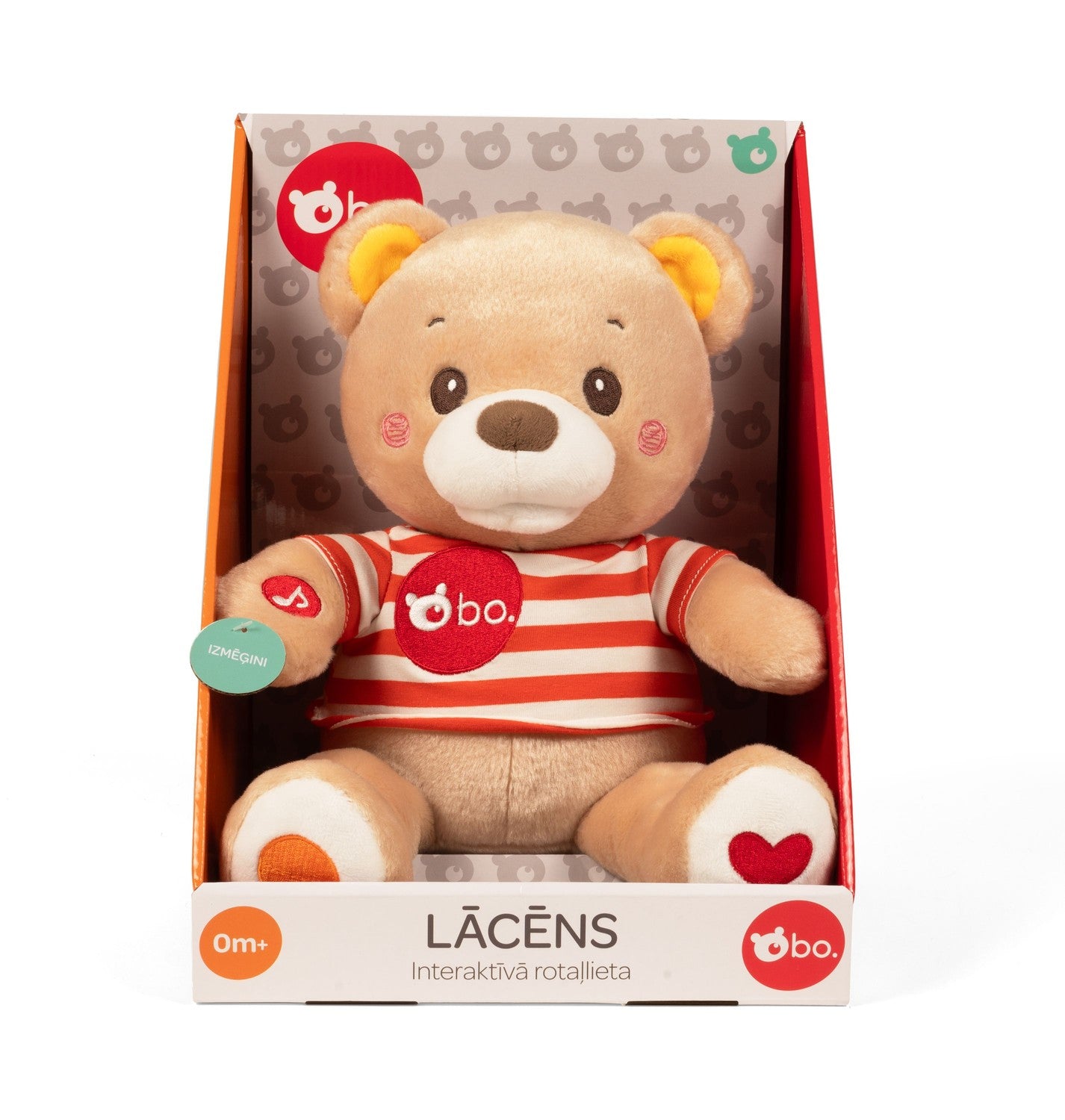 Bo. Interactive Toy Bear (In Latvian Lang.)